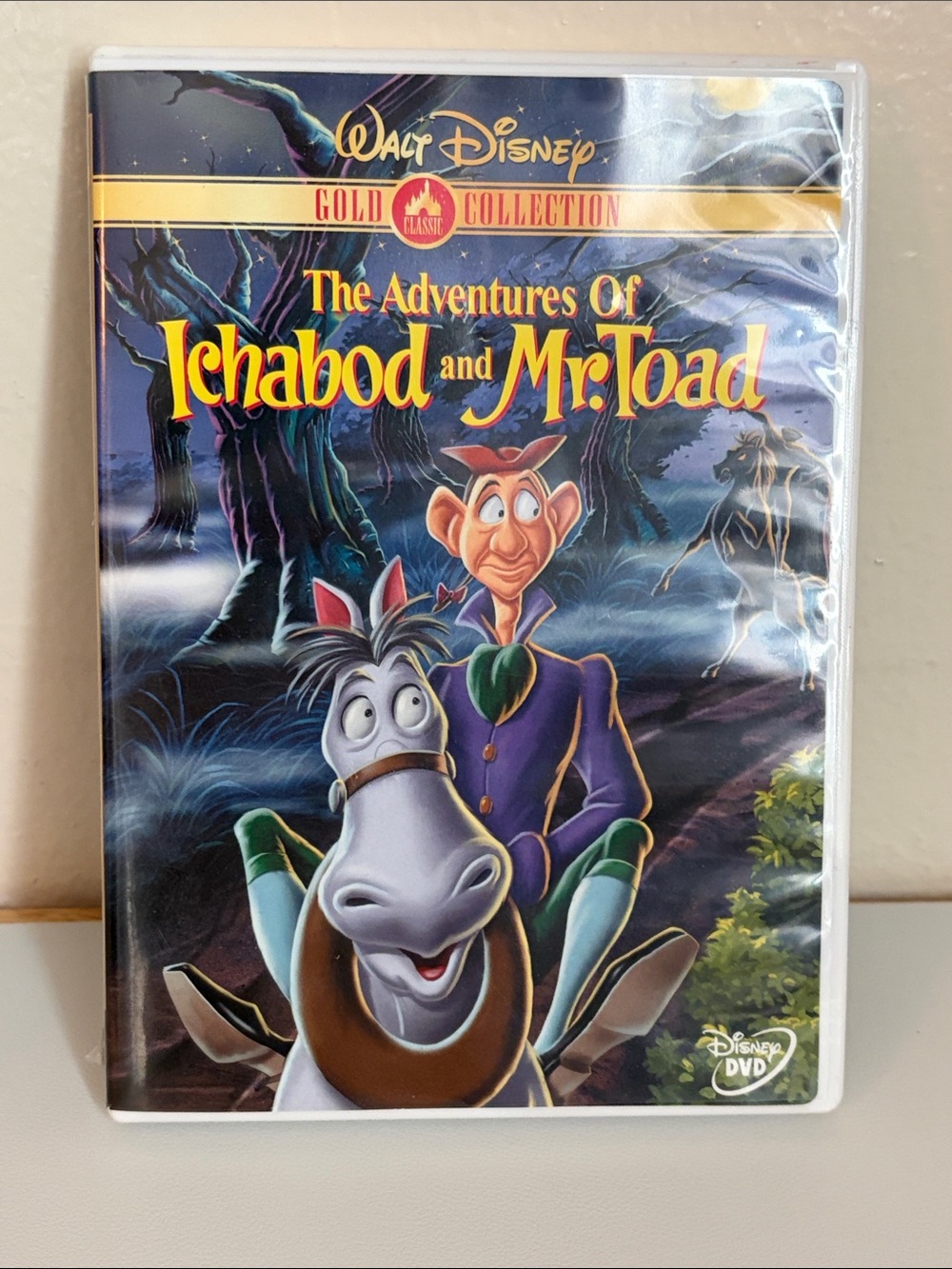 Disney The Adventures of Ichabod and Mr. Toad DVD - gold collection